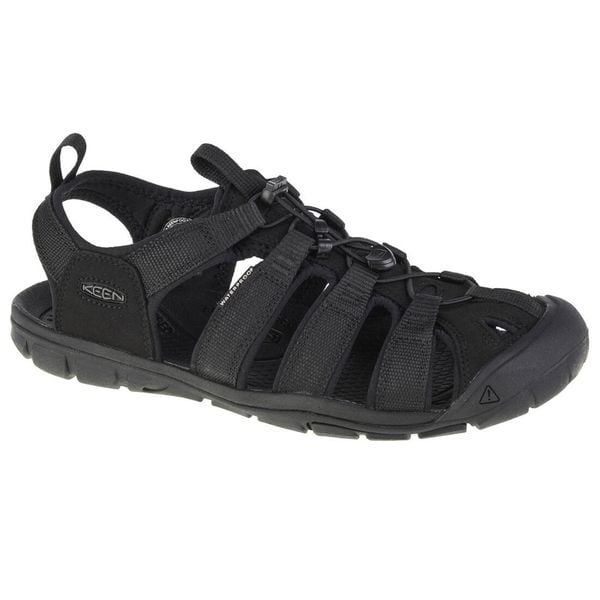 Sandały męskie, Keen Clearwater CNX. Czarne sandały Keen, z materiału, bez zapięcia. Za 536.00 zł.