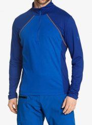 Bluza termoaktywna męśka Ziener Jito. Niebieskie bielizna termoaktywna Ziener, m, bez wzorów, z elastanu, bez ramiączek, snowboardowy. Za 239.99 zł.