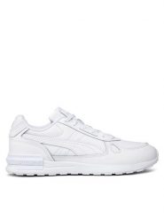Puma Sneakersy Graviton Pro L 382721 02 Biały. Białe buty sportowe casual Puma, bez wzorów, ze skóry, bez zapięcia. Za 249.99 zł.