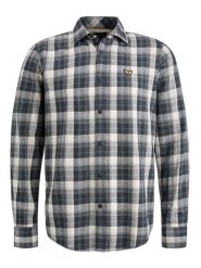 PME Legend Koszula w kolorze granatowo-szarym rozmiar: XL. Niebieskie koszule PME Legend, xl, bez wzorów, z bawełny, bez kołnierzyka, bez ramiączek. Za 189.29 zł.