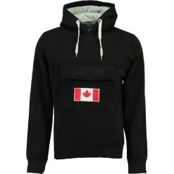 Bluza "Gadreak" w kolorze czarnym. Bluzy z kapturem marki Canadian Peak, m, z haftami, z kapturem. W wyprzedaży za 121.95 zł.