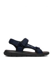 Nautica Sandały CEO-RINO-01 MBS Granatowy. Niebieskie sandały Nautica, z materiału, bez zapięcia. Za 129.99 zł.
