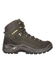 LOWA Skórzane buty turystyczne "Renegade GTX Mid" w kolorze khaki rozmiar: 45. Brązowe buty turystyczne Lowa, bez wzorów, z gore-texu, bez zapięcia, outdoorowe, gore-tex. Za 782.99 zł.