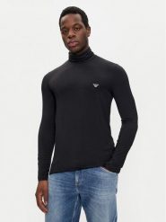 Emporio Armani Underwear Golf 112066 4F511 00020 Czarny Slim Fit. Czarne golfy Emporio Armani Underwear, m, bez wzorów, bez kołnierzyka, bez ramiączek. Za 419.99 zł.