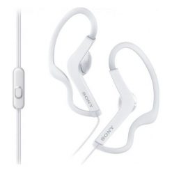 Sony Słuchawki Sportowe Douszne Mdr-as210ap, Biały. Słuchawki do biegania marki Sony. W wyprzedaży za 61.00 zł.