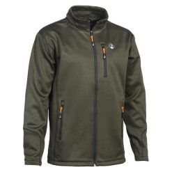 Bluza zapinana na zamek błyskawiczny PERCUSSION. Zielone bluzy PERCUSSION, bez wzorów, bez kaptura. Za 253.50 zł.