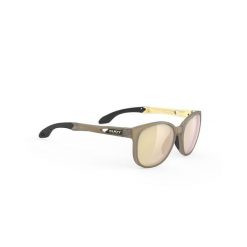 Okulary Rudy Project LIGHTFLOW B ICE GOLD MATTE - Multilaser Gold. Brązowe okulary przeciwsłoneczne Rudy Project. W wyprzedaży za 663.00 zł.