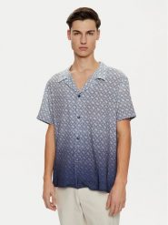 Boss Koszula Vale 50534342 Granatowy Regular Fit. Niebieskie koszule Boss, m, bez wzorów, z wiskozy, bez kołnierzyka, bez ramiączek. Za 269.99 zł.