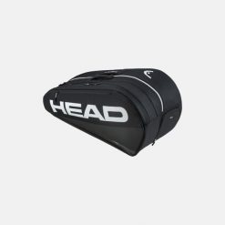 Torba na rakiety tenisowe Head Tour. Czarne torby na ramię Head, bez wzorów, z materiału, na ramię, bez dodatków. Za 365.50 zł.