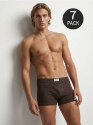 Bokserki Long 7 pack - wielobarwny. Bokserki Sinsay, l, bez wzorów. Za 59.99 zł.