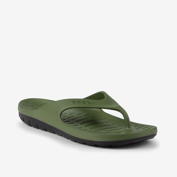 Męskie klapki Coqui Zucco. Zielone klapki Coqui. Za 127.99 zł.