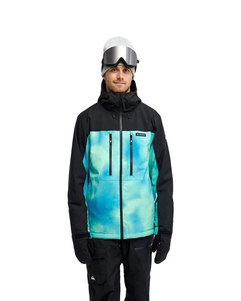 Kurtka śniegowa techniczna dla Mężczyzn SYCAMORE 20K Zielony. Zielone kurtki Quiksilver, l, bez wzorów, z materiału, bez kaptura. Za 1,079.99 zł.