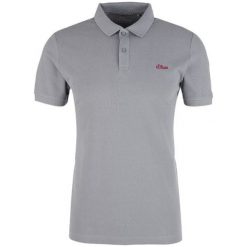 S.Oliver Koszulka Polo Męska M Szara. Szare koszulki polo S.Oliver, bez wzorów, z bawełny, bez kołnierzyka, bez ramiączek. Za 79.90 zł.