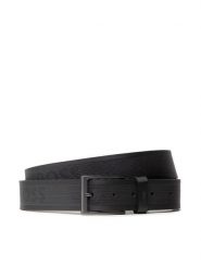 BOSS Pasek Tillo 50481044 Czarny. Czarne paski Boss, bez wzorów, ze skóry. Za 449.99 zł.