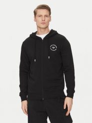 Jack&Jones Bluza Simon 12269366 Czarny Standard Fit. Czarne bluzy Jack&Jones, m, bez wzorów, z bawełny, bez kaptura. Za 119.99 zł.
