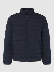 Pepe Jeans Kurtka pikowana "Tomi" w kolorze granatowym rozmiar: XS. Niebieskie kurtki Pepe Jeans, xs, bez wzorów, z jeansu, bez kaptura. Za 382.99 zł.