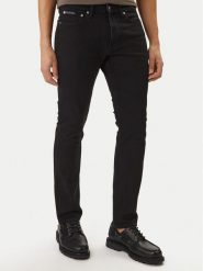 Calvin Klein Jeans Jeansy LV04RF925G Czarny Slim Fit. Czarne jeansy Calvin Klein Jeans, m. Za 399.99 zł.