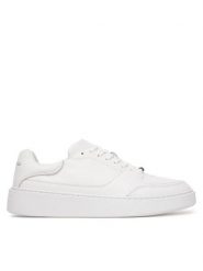 KARL LAGERFELD Sneakersy Flint II KL53329 Biały. Białe buty sportowe casual KARL LAGERFELD, bez wzorów, ze skóry, bez zapięcia. Za 929.99 zł.