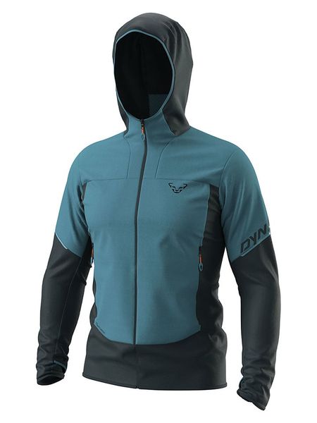 DYNAFIT Kurtka funkcyjna "TRAVERSE ALPHA" w kolorze morskim rozmiar: M. Zielone kurtki outdoor i hardshell Dynafit, m, bez wzorów, bez kaptura. Za 406.57 zł.