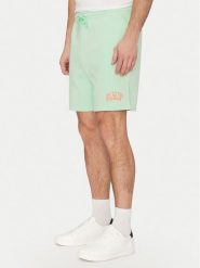 Gap Szorty sportowe 703989-01 Zielony Regular Fit. Zielone krótkie spodenki sportowe GAP, m, bez wzorów, z bawełny. Za 159.99 zł.