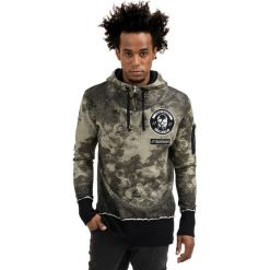 Bluza w kolorze khaki ze wzorem. Bluzy z kapturem marki True Prodigy, m, z kapturem. W wyprzedaży za 199.95 zł.