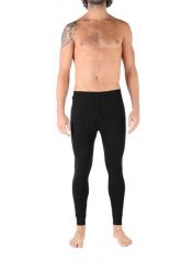 Atlas - Męskie Leginsy z 100% Wełny Merino (195 g/m²) XL, Antrasit. Szare bielizna termoaktywna WOOLONA, m, bez wzorów, z materiału, bez ramiączek, do biegania. Za 330.00 zł.