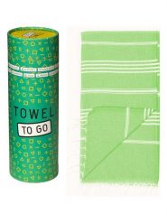 Samimi Chusta hammam w kolorze zielonym - 180 x 100 cm rozmiar: onesize. Zielone szaliki Samimi, bez wzorów, z bawełny. Za 82.64 zł.