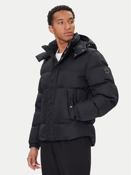 BOSS Kurtka zimowa H-Corbinian5 50551599 Czarny Regular Fit. Czarne kurtki Boss, na zimę, m, bez wzorów, z syntetyku, bez kaptura. Za 1,689.00 zł.