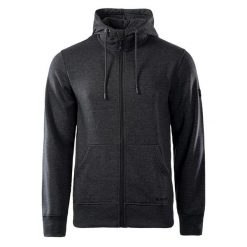 Bluza Rozpinana Męska Silian. Szare bluzy z kapturem Hi-tec, m, bez wzorów, z bawełny, z kapturem. Za 158.99 zł.