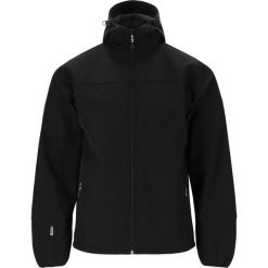 Windbreaker Whistler Duble 8000. Czarne kurtki softshell WHISTLER, bez wzorów, z softshellu, bez kaptura. Za 253.00 zł.