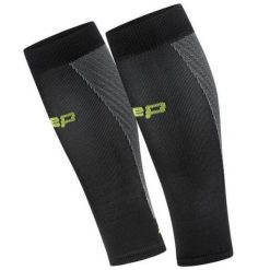 Męskie sportowe opaski kompresyjne do biegania i treningu Ultralight Core CEP. Czarne odzież kompresyjna CEP, l, bez wzorów, z materiału, do biegania. Za 159.00 zł.