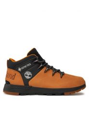 Timberland Sneakersy Sprint Trekker Mid Gtx TB1A2QZE2311 Beżowy. Brązowe buty sportowe casual Timberland, bez wzorów, z nubiku, bez zapięcia. Za 849.99 zł.