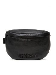Just Cavalli Saszetka nerka 78QA4B13 ZSB81 Czarny. Czarne saszetki i nerki Just Cavalli, bez wzorów, ze skóry. Za 449.99 zł.