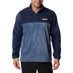 Polar turystyczny męski Steens Mountain Half Zip Fleece. Niebieskie bluzy z polaru Columbia, m, bez wzorów, z polaru, bez kaptura. Za 149.99 zł.