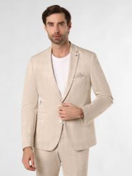 Finshley & Harding London kurtka modułowa - Brixdon Mężczyźni Slim Fit beżowy, 102. Brązowe kurtki Finshley & Harding London, m, bez wzorów, bez kaptura. Za 599.95 zł.