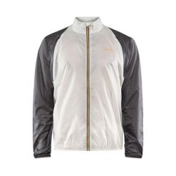 Jersey Craft Pro Aero. Czarne kurtki przeciwdeszczowe Craft, m, bez wzorów, z jersey, bez kaptura. W wyprzedaży za 308.00 zł.