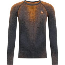 Bluza termoaktywna męska ODLO Blackcomb Eco. Brązowe bielizna termoaktywna ODLO, na zimę, m, bez wzorów, bez ramiączek, narciarskie. Za 299.99 zł.