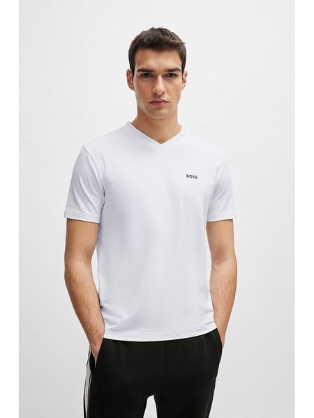 Hugo Boss Underwear Koszulka w kolorze białym rozmiar: M. Białe bezrękawniki Hugo Boss Underwear, m, bez wzorów, z bawełny, bez kołnierzyka, bez ramiączek. Za 142.95 zł.