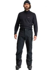 Bergans Spodnie narciarskie "Oppdal" w kolorze czarnym rozmiar: XL. Czarne spodnie narciarskie i snowboardowe Bergans, xl, bez wzorów, narciarskie. Za 830.67 zł.