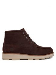 Timberland Trzewiki Britton Mills Chukka TB0A6CEPEIV1 Brązowy. Brązowe botki sznurowane Timberland, bez wzorów, ze skóry, bez obcasa, bez zapięcia. Za 769.99 zł.