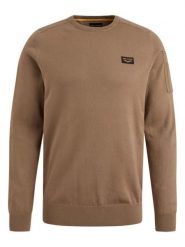 PME Legend Sweter w kolorze karmelowym rozmiar: XL. Brązowe swetry nierozpinane PME Legend, xl, bez wzorów, z bawełny, bez kołnierzyka, bez ramiączek. Za 236.61 zł.