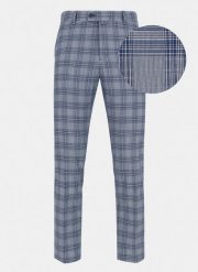 PAKO LORENTE – Spodnie garniturowe P21SN-6G-043-N. Niebieskie eleganckie spodnie Pako Lorente, z elastanu. Za 99.99 zł.