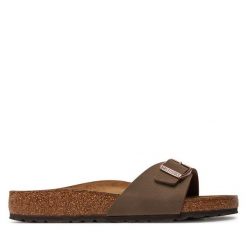 Klapki Birkenstock. Brązowe klapki Birkenstock. Za 259.99 zł.