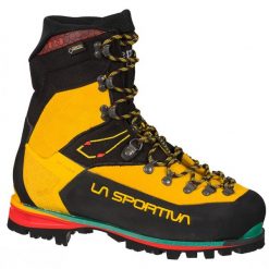 Buty wysokogórskie La Sportiva Nepal Evo GTX. Czarne buty turystyczne La Sportiva, na zimę, bez wzorów, z gore-texu, bez zapięcia, trekkingowe, gore-tex. Za 2,034.99 zł.