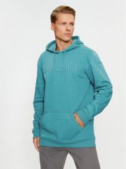 Columbia Bluza CSC Basic Logo™ II Hoodie Niebieski Regular Fit. Niebieskie bluzy Columbia, m, bez wzorów, z bawełny, bez kaptura. Za 189.99 zł.