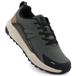 Półbuty sportowe męskie casual zielone McBraun 9460. Zielone eleganckie półbuty McBraun, bez wzorów, ze skóry ekologicznej, bez obcasa, bez zapięcia. Za 167.99 zł.