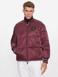 Armani Exchange Kurtka bomber 6RZB23 ZNJ7Z 14AU Bordowy Regular Fit. Czerwone kurtki Armani Exchange, m, bez wzorów, z syntetyku, bez kaptura. Za 759.99 zł.
