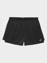 4F Szorty sportowe w kolorze czarnym rozmiar: M. Czarne krótkie spodenki sportowe 4F, m, bez wzorów, z materiału. Za 79.21 zł.