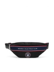 Beverly Hills Polo Club Saszetka nerka BHPC-M-012-CCC-05 Czarny. Czarne saszetki i nerki Beverly Hills Polo Club, bez wzorów, z materiału. Za 99.99 zł.