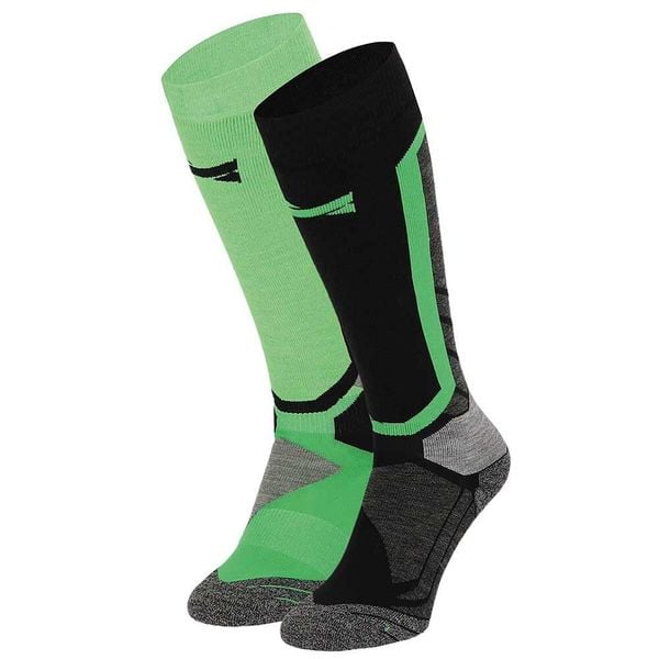Skarpety snowboardowe Xtreme, 2 par, Multi Zielony. Czarne bezrękawniki XTREME SOCKSWEAR, l, bez wzorów, z elastanu, bez kołnierzyka, bez ramiączek. Za 156.20 zł.